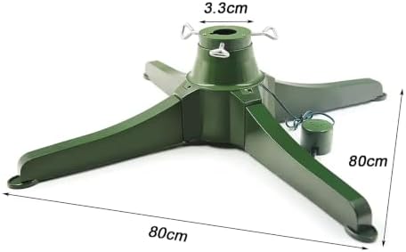 Christmas Tree Stand Base, 360° Rotating Tree Stand, Safety Holds 80 Lbs, Two-Way Rotation, Stand for Up to a 8.8-Foot, Suitable for Home, Store, Indoor and Outdoor Artificial Trees