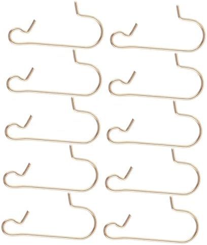 100Pcs Metal Miniature Christmas Ornament Hooks Colorful S Hanging Hooks for Trees Home Decor Cafe Bar Club Display