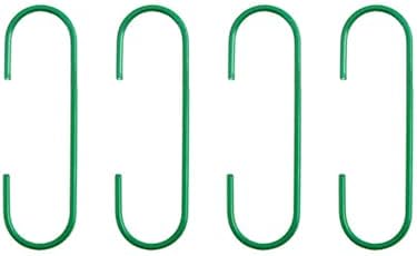 Mjaie 100pcs Christmas Ornament Hooks Metal C-Shaped Hook Holder Christmas Tree Ball Pendant Hanging Decoration for New Year Ornament Hooks