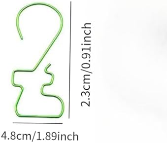 Vaveren 20x Christmas Ornament Hooks Multipurpose for Christmas Tree Decoration Xmas