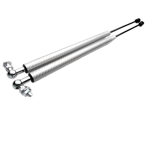 2016-2020 Compatible with Peugeot 308 T9 Car Bonnet Hood Support Hydraulic Rod Strut Bars Lift Spring Shock Bracket Styling(Carbon silver) - color: Carbon silver