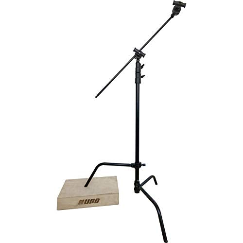 Kupo 40" C-Stand Sliding Leg Kit with Quick-Release System Professional Grip Stand Including 2.5" Grip Head and 40" Grip Arm for Photography, Video Lighting & Rigging Applications - Black (KS707711) - color: Black, size: 40in Sliding Leg Kit with Quick Re