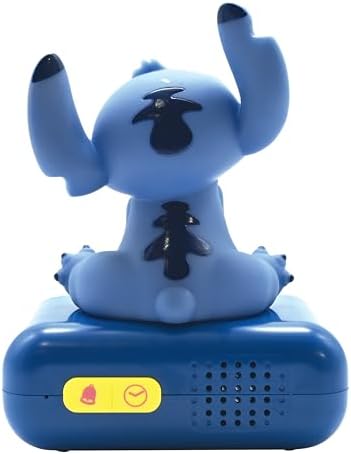 LEXiBOOK, Stitch Nightlight Alarm Clock, RL800D