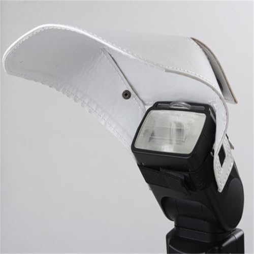 Zerodeko 2pcs Camera Photo Flash Reflector Soft Light Diffuser Bright Reflector Board for DSLR Flash Lighting Studio Use