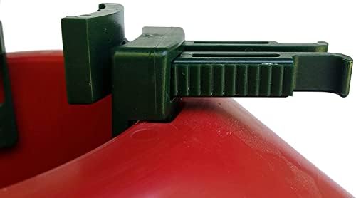 Northlight Red Christmas Tree Stand Clamping System for Live Trees up to 7'