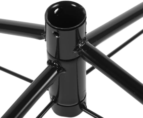 Christmas Tree Stand Artificial Base, Iron Support for 22mm Trees