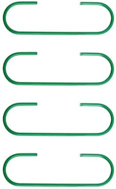 Mjaie 100pcs Christmas Ornament Hooks Metal C-Shaped Hook Holder Christmas Tree Ball Pendant Hanging Decoration for New Year Ornament Hooks