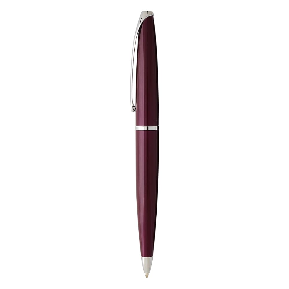 Cross ATX Limited Collection Ballpoint Pen, Pearlescent Purple, Polished Chrome Appointments in Premium Corporate gift box