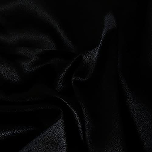 Satin Photography Background Silk, Glossy Fabric Cloth Backdrops for Goods, Crafts, Jewelry, Cosmetics, Food Photoshoot and Flat Lay (Black, 3.3×2.5ft/100×75cm) - color: Black, size: 100 × 75 cm