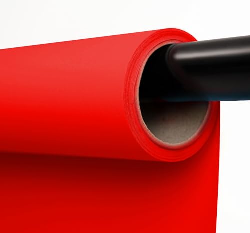 Kate Seamless Paper Backdrop Red Paper Backdrop Seamless Backdrop Paper Rolls (53''x32.8' Scarlet) - color: Scarlet, size: 53''x32.8'