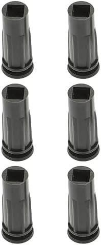 MAGICLULU 6pcs Christmas Tree Plastic Base Christmas Tree Standing Base Xmas Tree Bottom Holders for Christmas Tree Stationary (Black)
