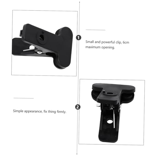 jojofuny 6pcs Heavy Duty Photography Background Clips Clamps for Backdrops Reflectors Canvas and Artworks Maximum Opening for Secure Fixing