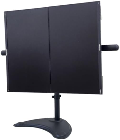 KS Doublesight Displays 2 Full HD 24” Monitors Dual Monitor Stand (1920 x 1080), 75Hz