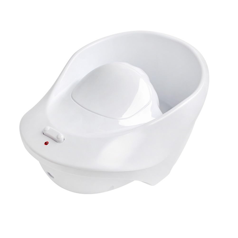 Healifty Electric Manicure Bubble Spa Hand Bowl 8.07X5.7X3.54 Inch Nail Soaking Container with Us Plug for Home and Salon Nail Care Massage