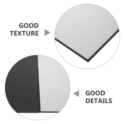 TEHAUX Portable Photography Reflector Board A3 Silver Reflective Fill Card Mini Photo Shoot Light Control Panel for Macro and Product Photography