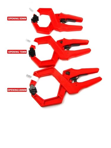 Ratchet Spring clamp DIY Woodworking Tools 1Pcs 8 9 10inches Plastic Nylon Clamps Photo Background Strong Fixing Clip(9inch) - size: 9inch