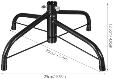 DOITOOL Christmas Tree Stand,Folding Tree Stands for Artificial Tree Folding Stand, Replacement Xmas Tree Stand Christmas Tree Base Fits 0.5-0.7 Inch Tree Pole