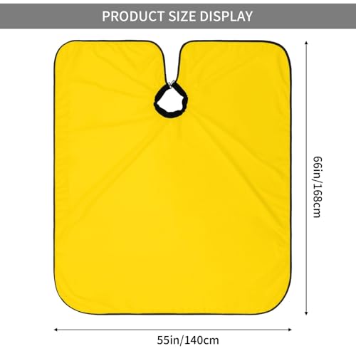 Custom Barber Cape Unisex Salon Hair Cutting Capes Add Your Image Logo Haircut Kit Personalized Stylist Tool - color: Gold