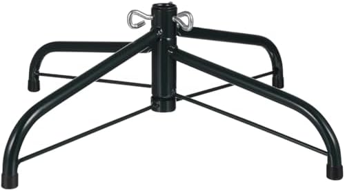 Operitacx Christmas Tree Stand, Replacement Christmas Tree Base Iron Christmas Tree Stands Xmas Tree Stand Base for Artificial Trees Fits Tree Trunks Up to 0.7 Inches