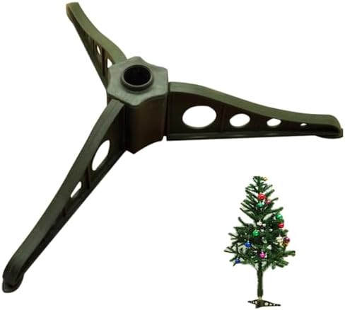 Christmas Tree Stand Removable Plastic Triangle Christmas Tree Base Replacement for Xmas Trees 0.79" in Diameter