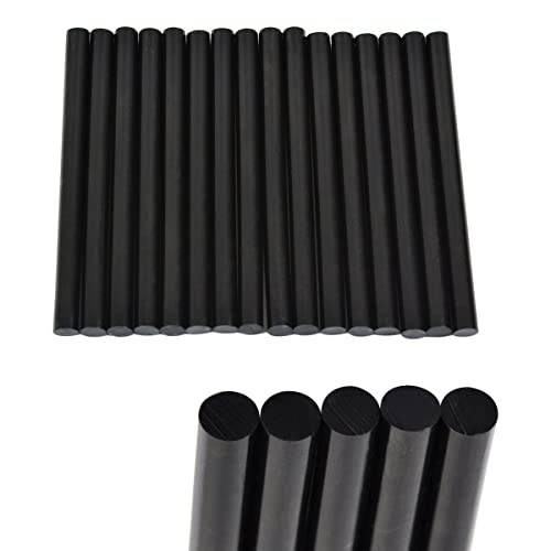 16 Pcs Keratin Gun Bond Glue Sticks Professional Hair Extension Glue Stick Hair Styling Tools (Black) - color: Black
