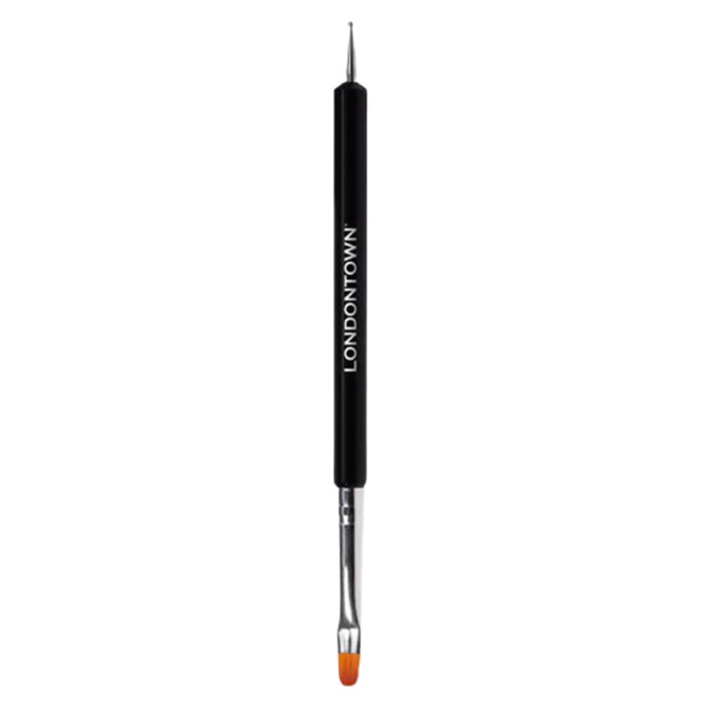 LONDONTOWN Dotting Pen with Nail Art Brush Liner, Multi-Purpose Double Ended Nail Design Ball Tip Dot Detail Painting Tool for Professional Manicure Pedicure Precision