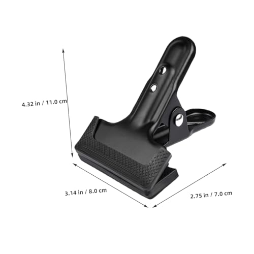 Hemobllo 4pcs Heavy Duty Photography Backdrop Clips Fixing Clamps for Secure Backgrounds Easy to Install Versatile for Crafts and Outdoor Use