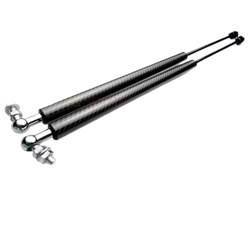 2016-2020 Compatible with Peugeot 308 T9 Car Bonnet Hood Support Hydraulic Rod Strut Bars Lift Spring Shock Bracket Styling(Carbon black) - color: Carbon black