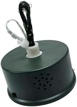 Decorative Tree Lighted Stand with Rotating Christmas Base