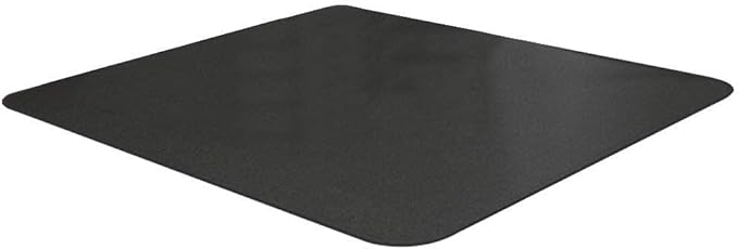 HugsandTails Under Pet Cage Mat for Bird Cages, Reptile Aquariums, Dog Kennels, Water-Resistant Pad for Hard Floors and Surfaces, 48 Inches x 48 Inches, Clear