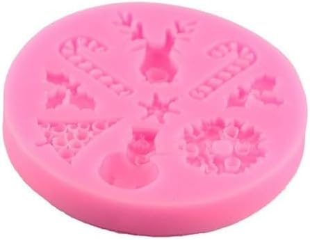 Christmas Silicone Baking DIY Multiple Deco Cake Fond Chocolate Selected Wood These Pend Are Designed for Durability Ensu That They Can Baking Silicone (#18)