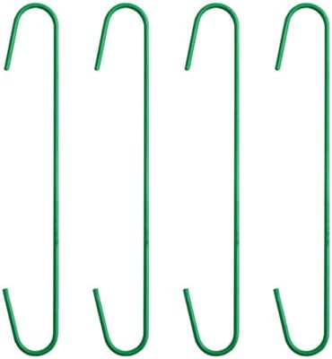 Mjaie 100pcs Christmas Ornament Hooks Metal C-Shaped Hook Holder Christmas Tree Ball Pendant Hanging Decoration for New Year Ornament Hooks