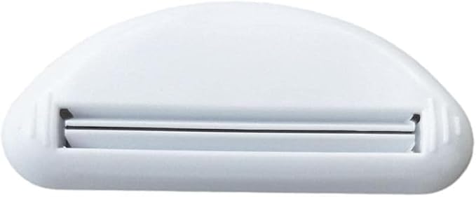 Toothpaste Tube Squeezer,Plastic Toothpaste Tube Squeezer Dispenser,Toothpaste Clips for Saving Toothpaste,Simple and Practical,Mobility and Daily Living Aids (White)