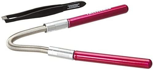 Tweezerman Smooth Finish Facial Hair Remover with Free Tweezerette, Pink