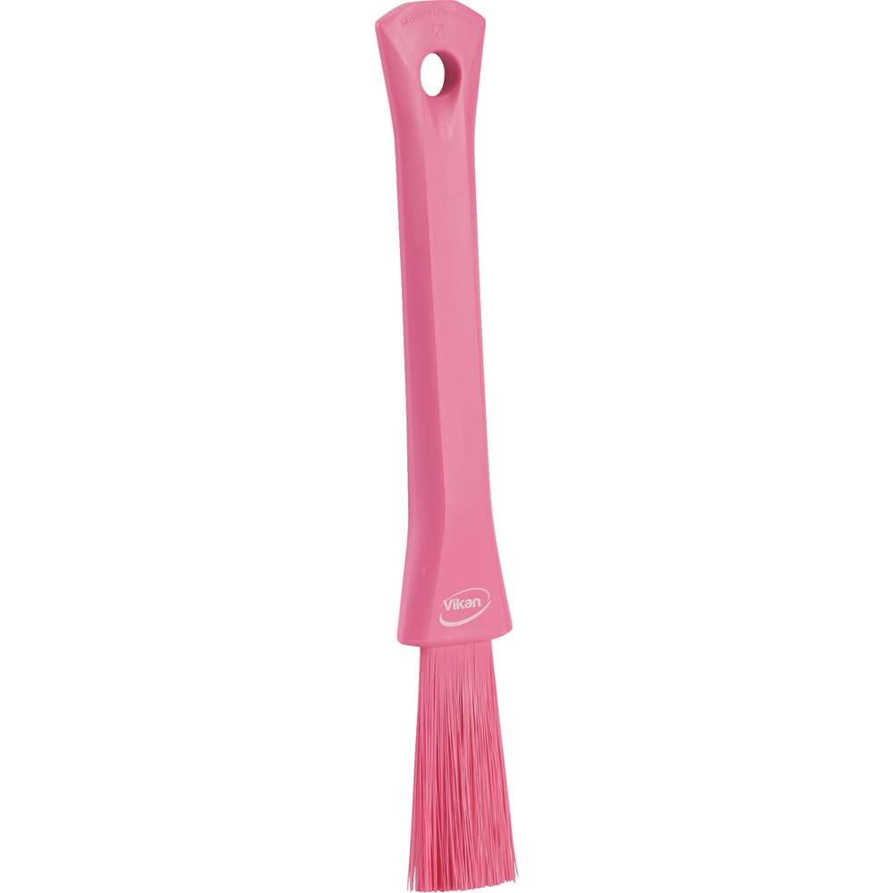 Vikan 5551301 UST Detailed Brush, 1" Soft, Pink