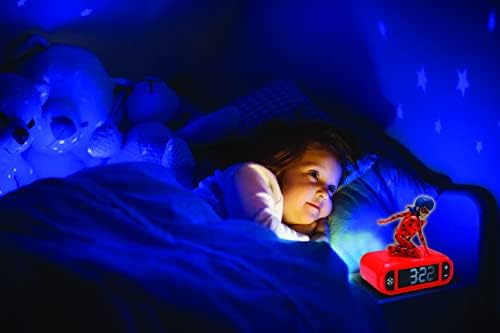 LEXiBOOK, Miraculous Nightlight Alarm Clock, RL800MI