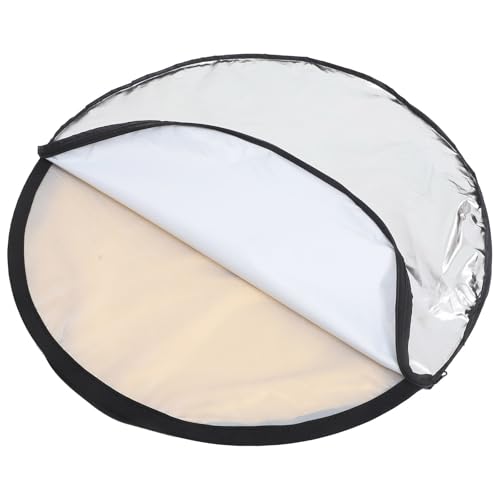 Cabilock 5-in-1 Folding Light Reflector 60cm Portable Photography Reflective Board with Carrying Bag for Studio and Outdoor Photo Lighting Accessories