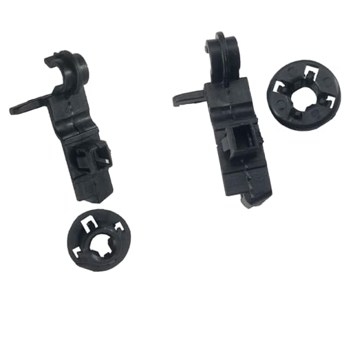 DEVMO 2pcs Hood Support Prop Rod Holder Clips-Grommet 53452-02060 90480-15034 Compatible with Corolla 4Runner Camry C-HR Sienna Tacoma Tundra