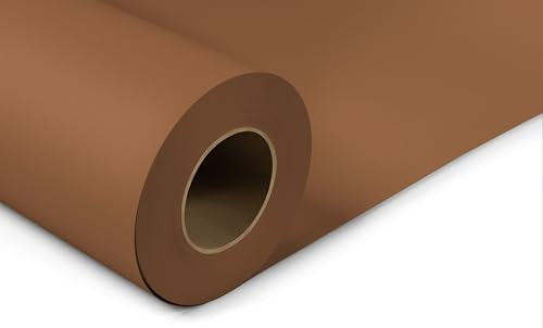 Denny Manufacturing - Seamless Paper Backdrop for Photography, Brown Seamless Paper Roll - Espresso Brown (53 in x 36 ft) Includes Free Roll Black Gaffer Tape (2 in x 13 ft) - color: Espresso Brown, size: 53 in x 36 ft