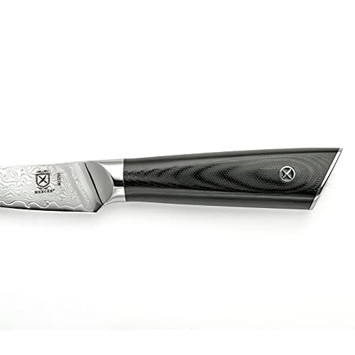 Mercer Culinary M13791 Premium Grade Super Steel, 3.5-Inch Paring Knife, G10 Handle - style: Paring Knife, G10 Handle 3.5 Inch