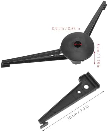 6pcs Christmas Tree Stand Plastic Base with 0.9cm Central Hole