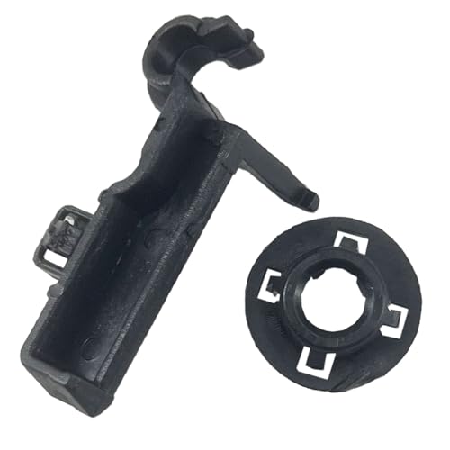 DEVMO 2pcs Hood Support Prop Rod Holder Clips-Grommet 53452-02060 90480-15034 Compatible with Corolla 4Runner Camry C-HR Sienna Tacoma Tundra