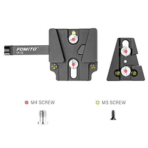 Fomito V-Mount V-Lock Base Station Quick Release Plate VK-02 - color: VK02