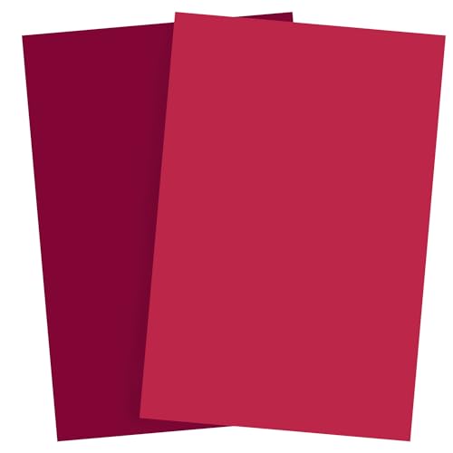 Bessie Bakes Berry Magenta Solid Color Roll-Up 2 Feet x 3 Feet Photography Backdrops 2 Pack - color: Raspberry Wine, Claret