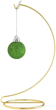 Hook for Glass Ornaments Iron Glass Ball Hook Shaped Flower Pots Display Stand Stylish Home Decorations Hanging Accessory