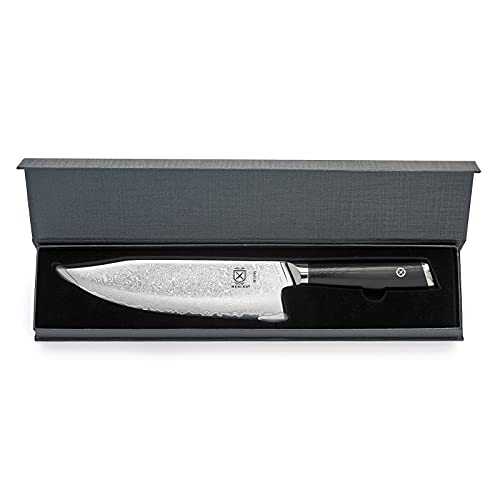 Mercer Culinary M13795 Premium Grade Super Steel, 8-Inch The Hunter Chef's Knife, G10 Handle - style: The Hunter Chef's Knife G10 Handle 8 Inch