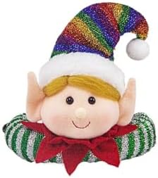 Elf Fairy Figurine Curtain Hooks, Christmas Window Ornament