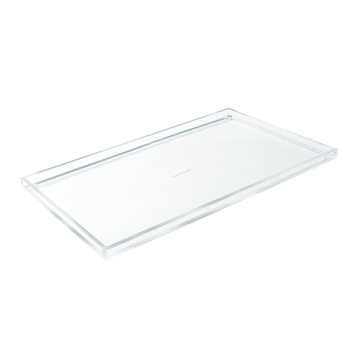 russell+hazel Acrylic Tray Bundle, Office Supplies, with Bloc Tray, Tape Dispenser, Mini Collator, 3 Pieces