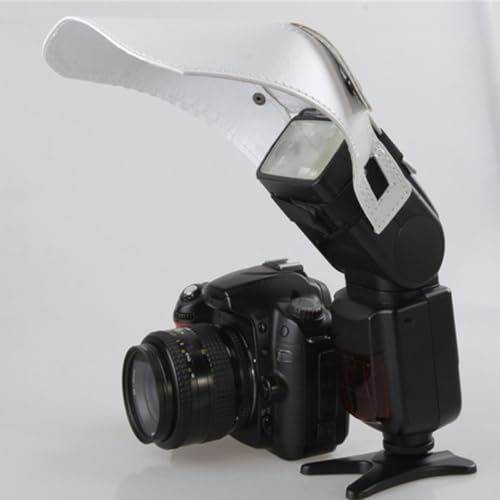 Zerodeko 2pcs Camera Photo Flash Reflector Soft Light Diffuser Bright Reflector Board for DSLR Flash Lighting Studio Use