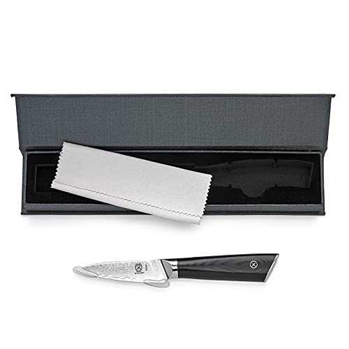 Mercer Culinary M13791 Premium Grade Super Steel, 3.5-Inch Paring Knife, G10 Handle - style: Paring Knife, G10 Handle 3.5 Inch